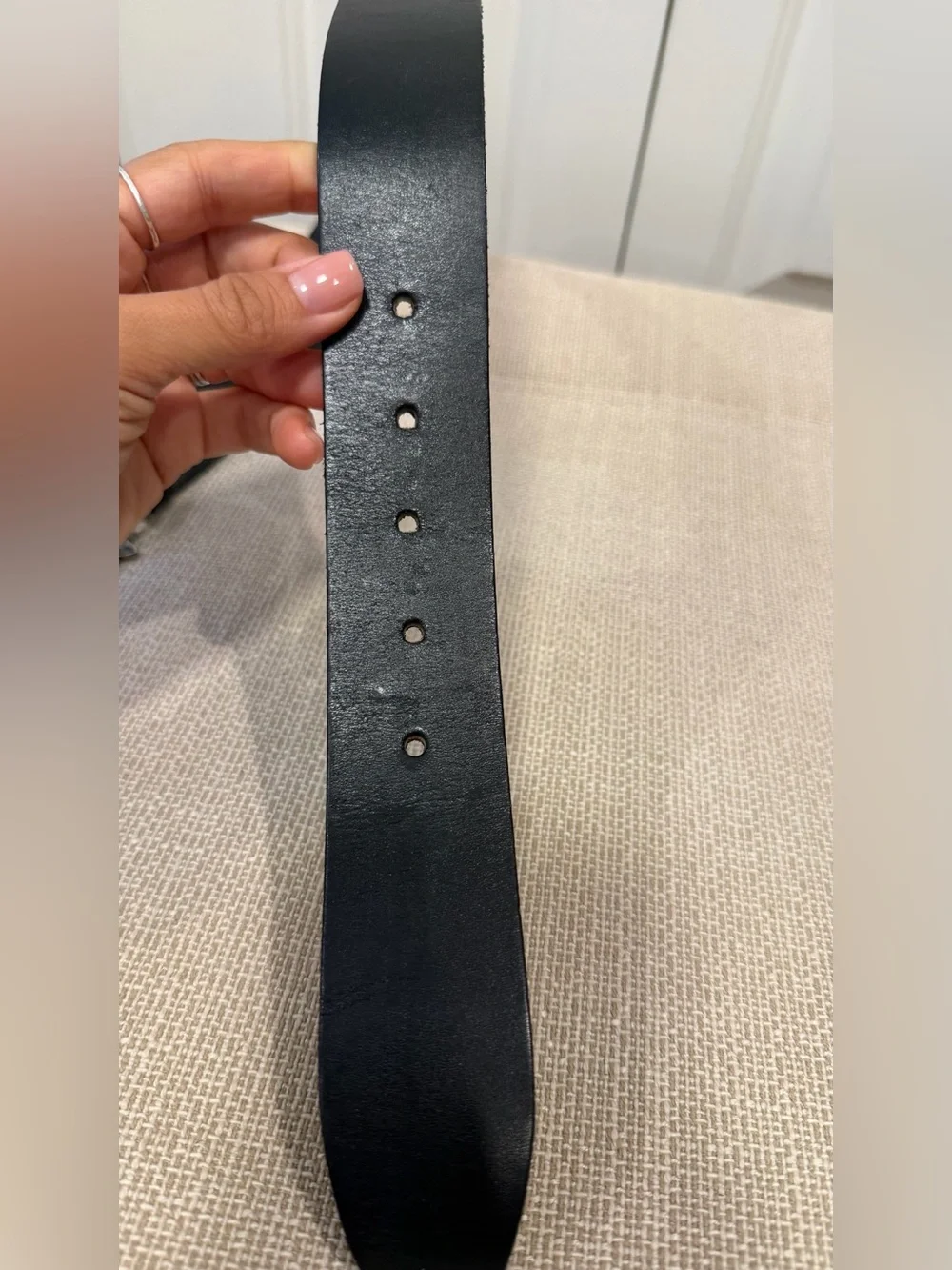 The Limited black leather